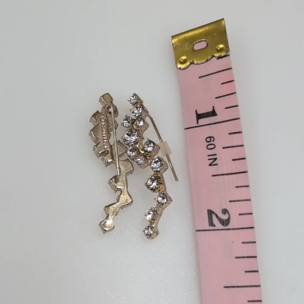BaubleBar Gold and Silver Crystal Ear Climbers